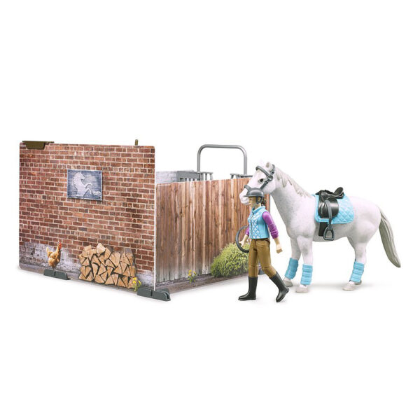 BRUDER - FIGURINA POLITIST CU CAL - BR62507