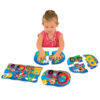 SET PRIMELE MELE 4 PUZZLE-URI ABC - ENG - TLJ631492