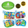 SET PRIMELE MELE 4 PUZZLE-URI ABC - ENG - TLJ631492