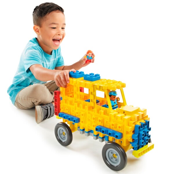 Blocuri De Constructie - Autobuz Scolar - LT64446