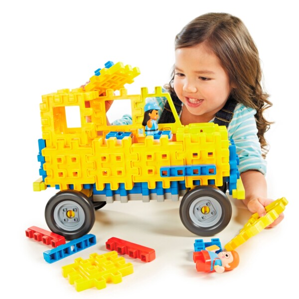Blocuri De Constructie - Autobuz Scolar - LT64446