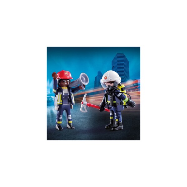 SET 2 FIGURINE - POMPIERI - PM70081