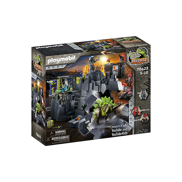 MINA DE CRISTAL CU DINOZAUR