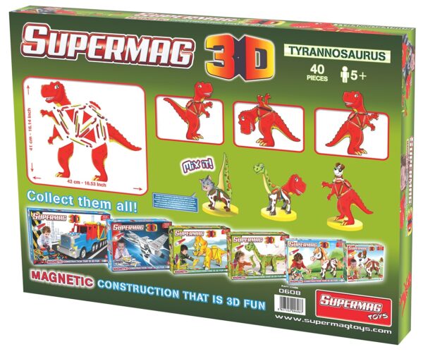 Supermag 3D - Jucarie Cu Magnet T-Rez - SM0608