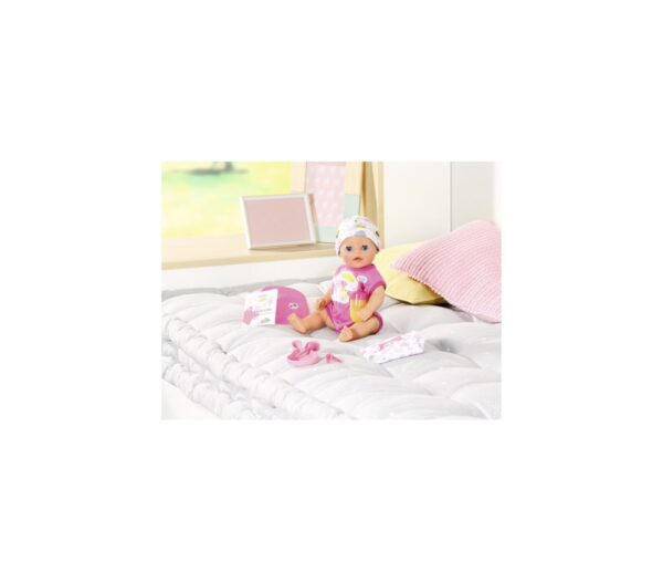 BABY born - Mica papusa interactiva cu corp moale, 36 cm - ZF827321