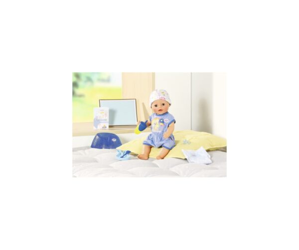 BABY born - Micul bebelus baiat interactiv cu corp moale, 36 cm - ZF827338