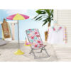 BABY born - Set plaja - umbrela cu scaun si accesorii 43 cm - ZF829264