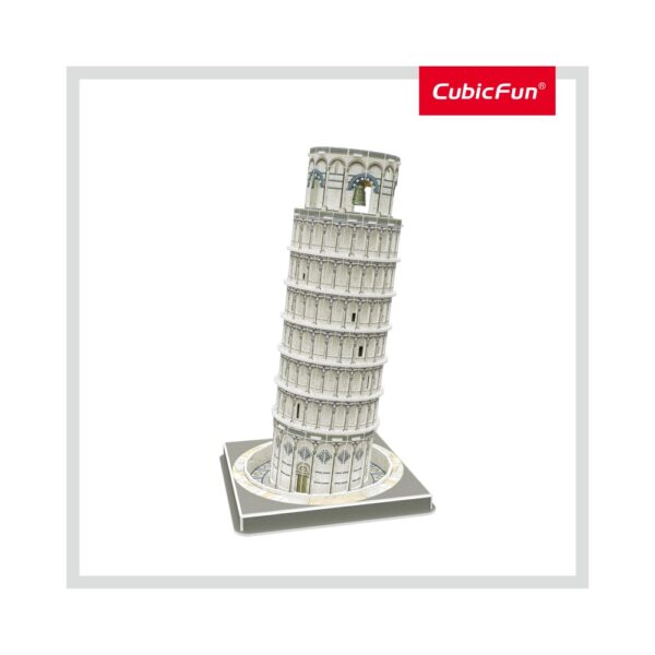 PUZZLE 3D TURNUL DIN PISA (NIVEL MEDIU 27 PIESE) - CUC241h
