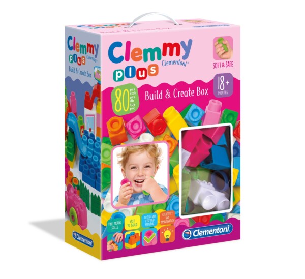 CL17258 Set constructie fete 80 de piese