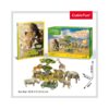 PUZZLE 3D+BROSURA-ANIMALE SALBATICE 69 PIESE - CUDS0972h