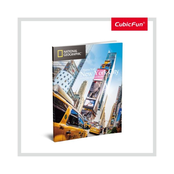 PUZZLE 3D+BROSURA-EMPIRE STATE BUILDING 66 PIESE - CUDS0977h