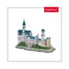PUZZLE 3D+BROSURA-CASTELUL NEUSCHWANSTEIN 121 PIESE - CUDS0990h