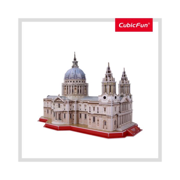 PUZZLE 3D+BROSURA-CATEDRALA ST. PAUL 107 PIESE - CUDS0991h
