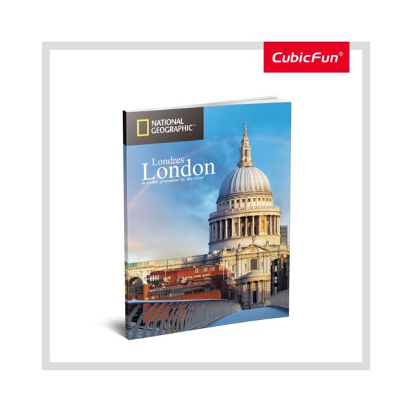 PUZZLE 3D+BROSURA-CATEDRALA ST. PAUL 107 PIESE - CUDS0991h