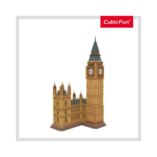 PUZZLE 3D+BROSURA-BIG BEN 94 PIESE - CUDS0992h