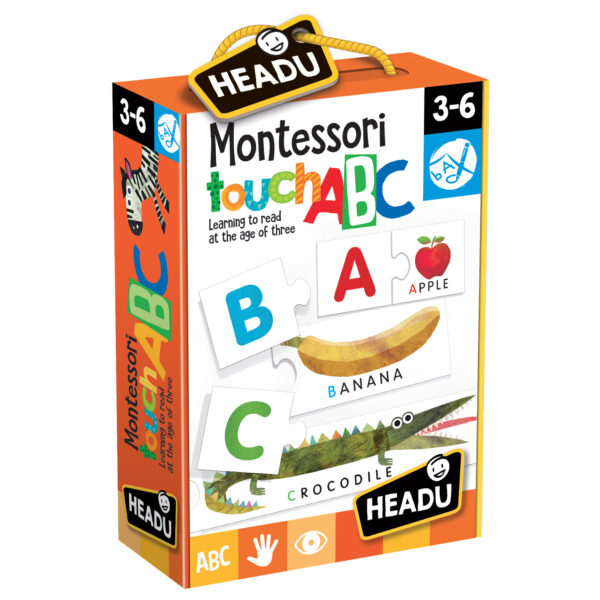 JOC TACTIL MONTESSORI  ABC