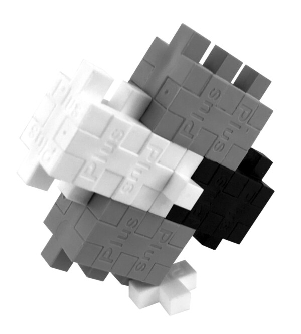 Plus Plus Tonuri De Gri-100 Pcs/Tub - PP4026