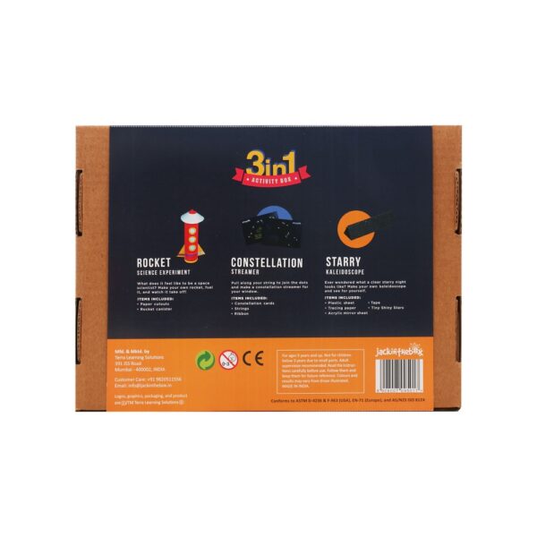 KIT CREATIE 3IN1 EXPLORATORI SPATIU - JK10002