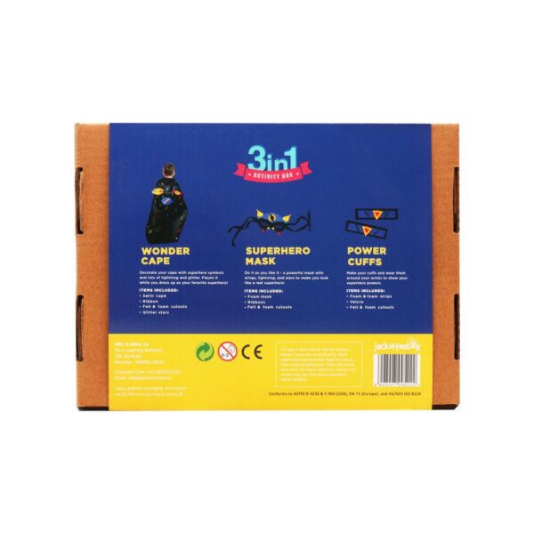 KIT CREATIE 3-IN-1 SUPEREROU - JK10010