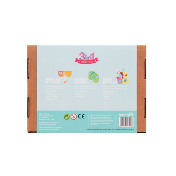 KIT CREATIE 3-IN-1 O ZI PE PLAJA - JK10014