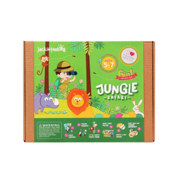KIT CREATIE 6-IN-1 SAFARI IN JUNGLA