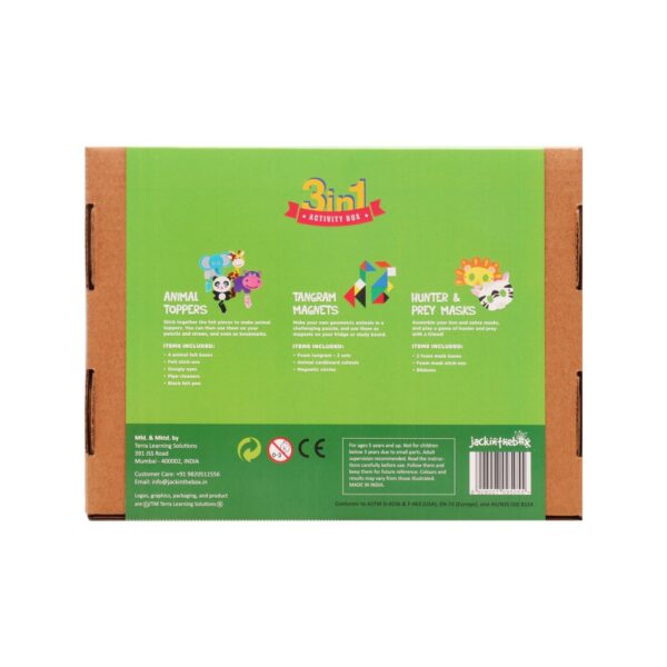 KIT CREATIE 3-IN-1 SAFARI IN JUNGLA - JK10020