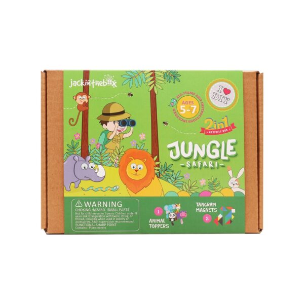 KIT CREATIE 2-IN-1 SAFARI IN JUNGLA