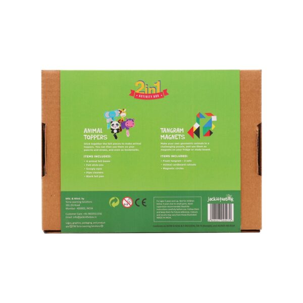 KIT CREATIE 2-IN-1 SAFARI IN JUNGLA - JK10021