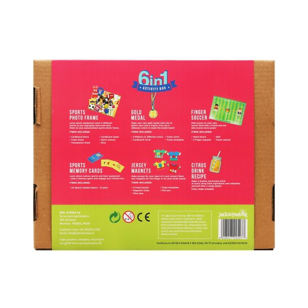 KIT CREATIE 6IN1 IUBITORI DE SPORT - JK10022