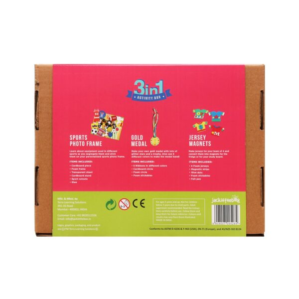 KIT CREATIE 3IN1 IUBITORI DE SPORT - JK10023