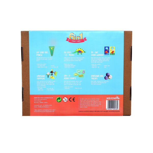 KIT CREATIE 6-IN-1 DINOZAURII - JK10025