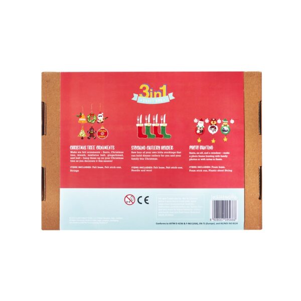 KIT CREATIE 3-IN-1 CRACIUN FERICIT - JK10060