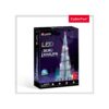 PUZZLE 3D LED BURJ KHALIFA 136 PIESE