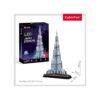 PUZZLE 3D LED BURJ KHALIFA 136 PIESE - CUL133h
