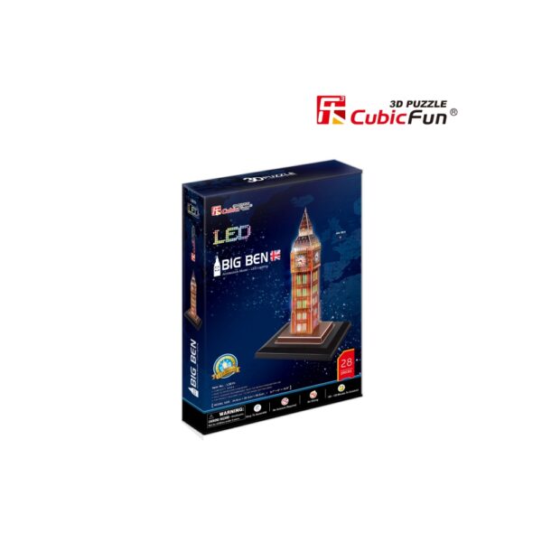 PUZZLE 3D LED BIG BEN 28 PIESE