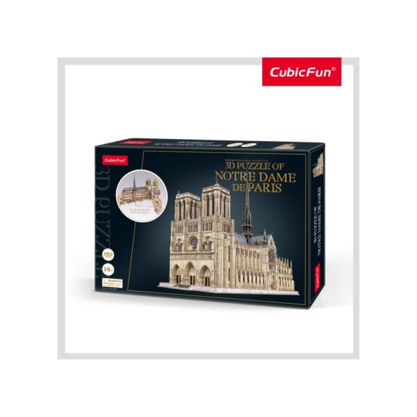 MC260h PUZZLE 3D NOTRE DAME (NIVEL COMPLEX 293 PIESE)