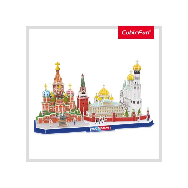 PUZZLE 3D MOSCOVA 204 PIESE - CUMC266h