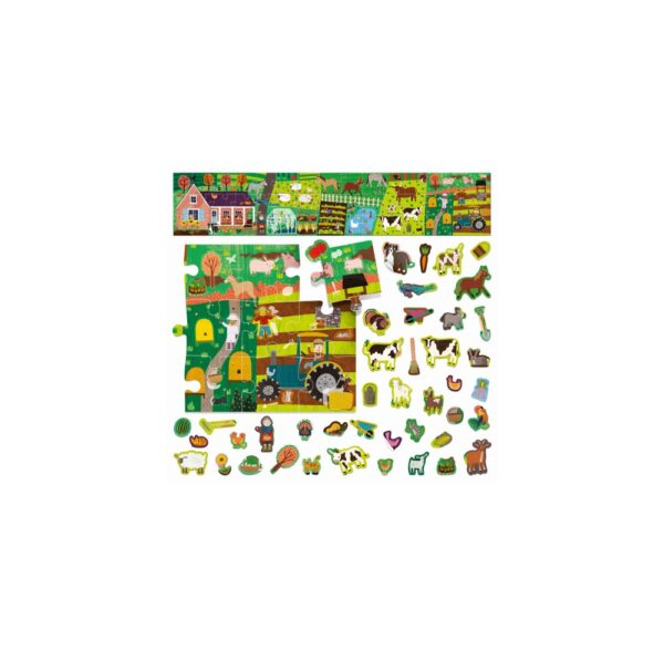 MU24926_farm_stickers_CMYK-2 PUZZLE FERMA CU STICKERE - HE24926