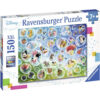 PUZZLE BALOANE PERSONAJE DISNEY, 150 PIESE - RVSPC10053