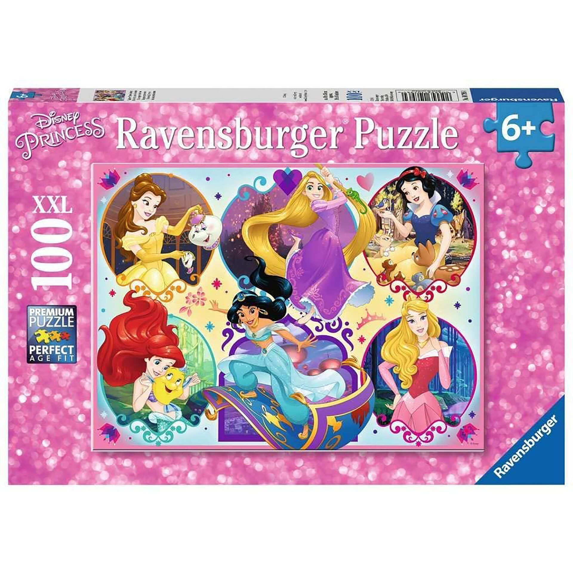 PUZZLE PRINTESELE DISNEY, 100 PIESE - RVSPC10796 | Bord31.ro