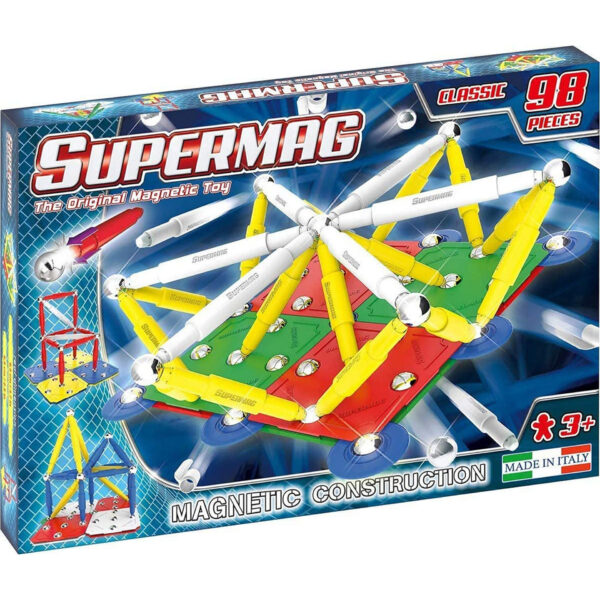 SM0402_1 SUPERMAG CLASSIC PRIMARY - SET CONSTRUCTIE 98 PIESE