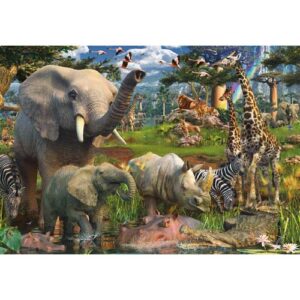 PUZZLE ANIMALE IN SALBATICIE