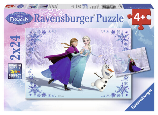 PUZZLE FROZEN SURORI PENTRU TOTDEAUNA