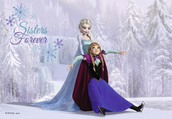 PUZZLE FROZEN SURORI PENTRU TOTDEAUNA, 2x24 PIESE - RVSPC09115