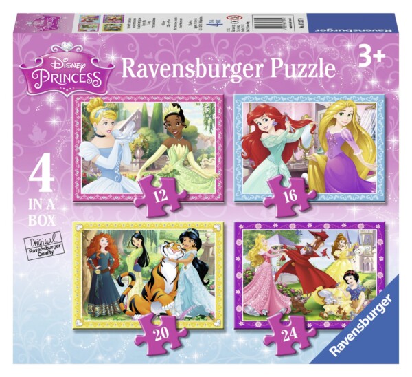 PUZZLE PRINTESELE DISNEY 12/16/20/24p