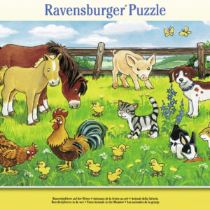 PUZZLE ANIMALE PE PAJISTE