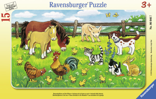 PUZZLE ANIMALE PE PAJISTE