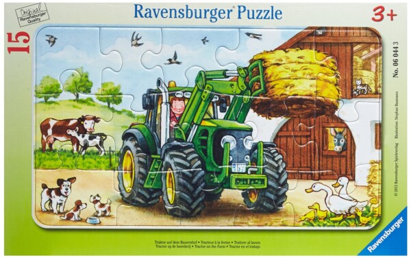 PUZZLE TRACTOR LA FERMA
