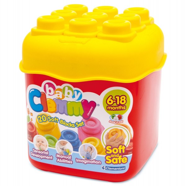 Clemmy - Set 20 Cuburi In Cutie - CL14741 | Bord31.ro