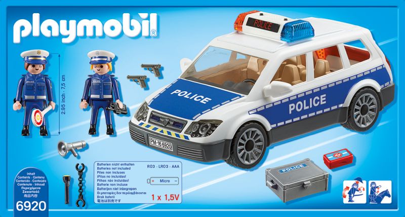 Masina De Politie Cu Lumina Si Sunete - PM6920